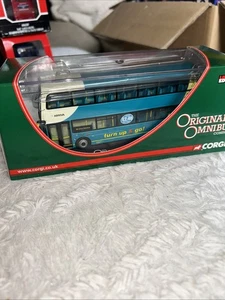 CORGI OOC ARRIVA LEICESTER WRIGHT ECLIPSE GEMINI BUS MODEL OM41218 1:76 - Picture 1 of 3
