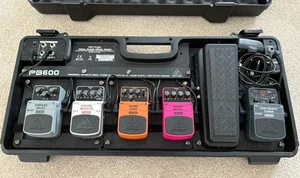 Complete Behringer pedalboard guitar effects - Wah, Fuzz, Delay Etc. - Picture 1 of 5