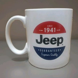 Jeep Since 1941 Open Road Brands 2021 Mug 14 Oz Doubke Sided Logo Pre-owned VG - Picture 1 of 8