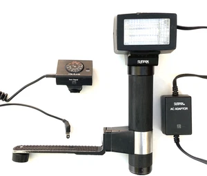 WORKING Sunpak Auto 611 Thyristor film camera flash, auto signal, AC adapter - Picture 1 of 6