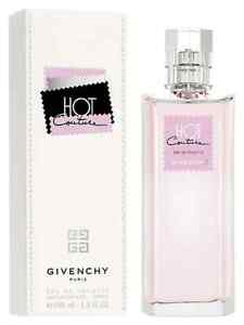 GIVENCHY HOT COUTURE FOR WOMEN - 3.3 OZ/100 ML EDT SPRAY IN BOX - RARE PINK BOX