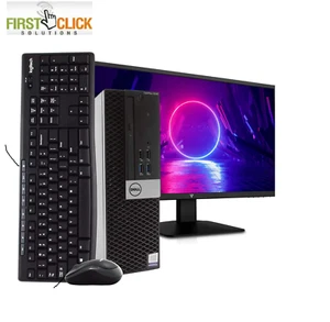 FCS FAST Dell Windows 11 PC Bundle Desktop & 22" Monitor 16GB RAM 2TB HDD/SSD - Picture 1 of 6