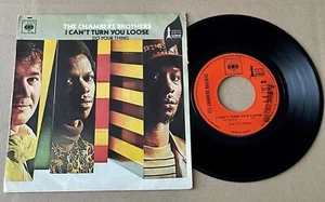 CHAMBERS BROTHERS I can't turn you loose FRANCE  7" w/PS CBS 3865 (1968) EX - Picture 1 of 2