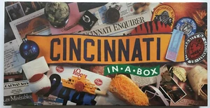 Cincinnati in a Box Board Game Authentic Landmark Edition Late for The Sky NEW - Picture 1 of 7