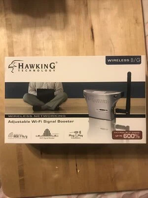 Amplificador de señal Hawking Technology HSB2 HiGain / Amplificador de señal WiFi, NUEVO Foto 1 de 4