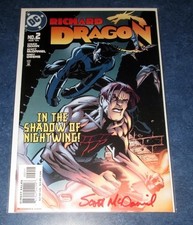 RICHARD DRAGON #2 signed 1st print SCOTT McDANIEL DC COMIC 2004 nightwing batman