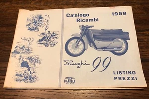 MANUAL DE PIEZAS PARILLA SLUGHI / RAMJET 99cc - HERMOSA PIEZA ORIGINAL - Imagen 1 de 8