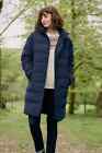 Seasalt Women's Coat - Navy Cliff View Quilted Coat - Tall - Magpie