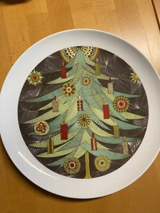 Signierter Hutschenreuther Weihnachtsteller Ca 70er Jahre? - Bild 1 von 2