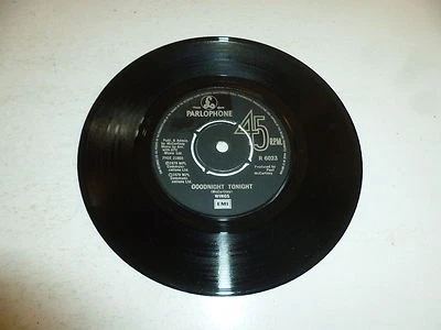 WINGS - Goodnight Tonight - 1979 UK 2-track 7" vinyl single - Image 1 of 3
