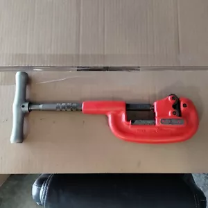 RIDGID 2A/202 1/8" TO 2" HEAVY DUTY PIPE CUTTER - NEVER USED, but out of box. - Picture 1 of 6