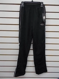 Boys CB Sports $38 Black w/ Striped Inserts Warm-Up Pants Size 4 - 14/16 - Picture 1 of 4