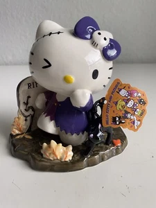Estatuilla de cerámica Blue Sky Clayworks Graveyard Hello Kitty Halloween Zombie NUEVA - Imagen 1 de 14