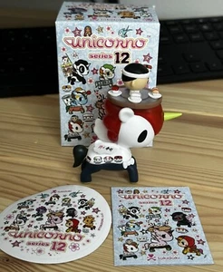 Tokidoki Unicorno Serie 12 Irasshaimase 3"" Vinylfigur neu mit Führung und Sticker - Bild 1 von 9