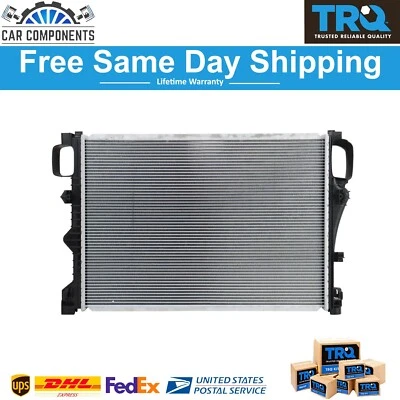 TRQ New Radiator Fits For 2010-2019 Mercedes-Benz - Image 1 of 4