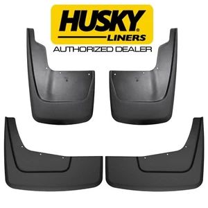 HUSKY Mud Guards Front Rear Flaps for 20-25 Chevy Silverado 3500HD Dually DRW - Picture 1 of 5