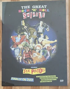 Sex Pistols The Great Rock & Roll Swindle DVD Promo Poster 18 x 24 (April 2005) - Picture 1 of 1