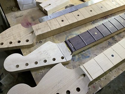 70’s  Stratocaster or telecaster neck To Order vintage Fender specs custom order - Image 1 of 4