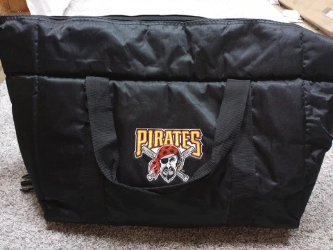 Pittsburgh Pirates Bag Insulated Ice-max 24 Pack Can Cooler Logo Inc MLB Cover