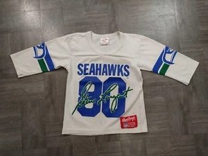 VINTAGE Rawlings 1980's SEATTLE SEAHAWKS #80 LARGENT Shirt Jersey - YOUTH SMALL - Bild 1 von 9