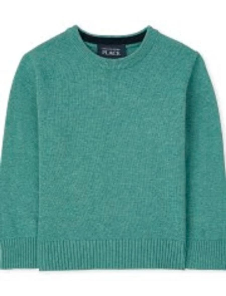 The Children's Place 12 - 18 Months Boys Heathered Sweater - H/T Emrldparads - Image 1 of 1