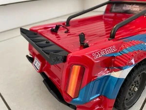 Alerón de carrera Arrma Infraction Mega 3S ala trasera arrastre carrera bajo perfil bota labio - Imagen 1 de 5