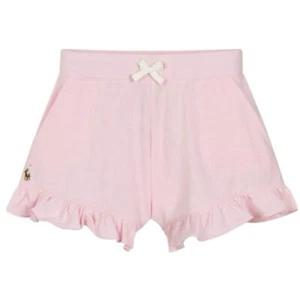 Polo Ralph Lauren Teen Girls Pink Cotton Piqué Frill Shorts Size XL(16) NWT - Picture 1 of 6