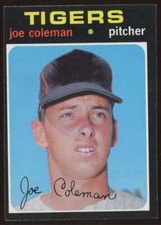 1971 Topps Joe Coleman #403 Detroit Tigers