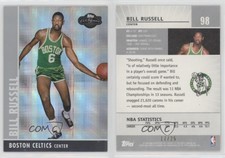 2008-09 Topps Co-Signers Silver Hyper /25 Bill Russell #98 HOF