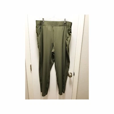Pantalones activos de senderismo Eddie Bauer para mujer talla XL elásticos verde oliva Foto 1 de 4