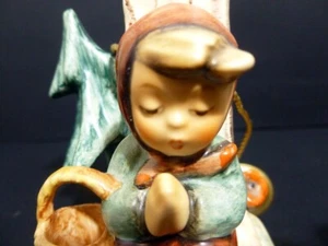 A UNIQUE HUMMEL W.GERMANY PORCELAIN 5" H WORSHIP HUM84/0 FIGURINE1938-1998HQ8177 - Picture 1 of 8