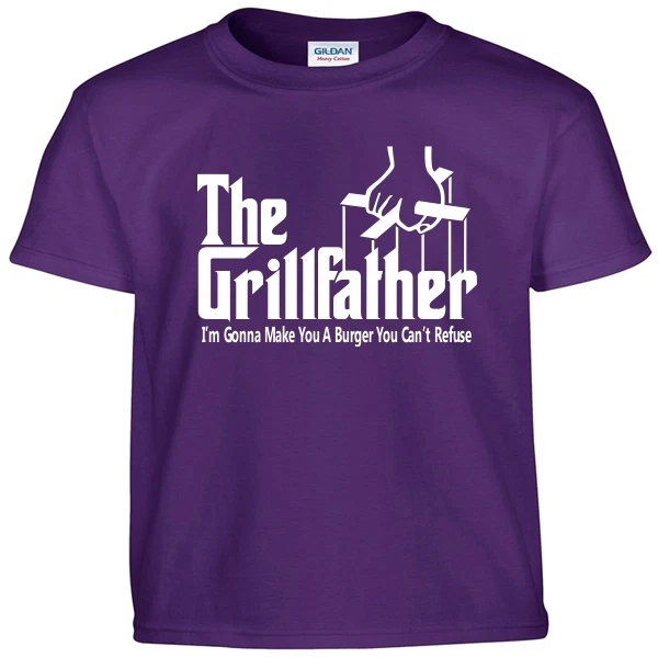 Футболка футболка GRILLFATHER Funny Fathers Day барбекю гриль папа дедушка - Изображение 1 из 2