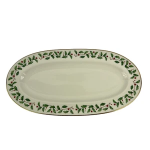 LENOX Holiday Dimension Sandwich / Bread Tray~~Discontinued - Picture 1 of 5