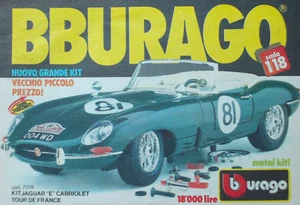 Pubblicità Advertising Werbung Ritaglio 1988 KIT JAGUAR E CABRIOLET BBURAGO - Picture 1 of 3