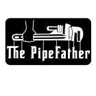 Hilarious Hardhat Plumber Sticker - Funny Construction Worker Decal - Bathroom