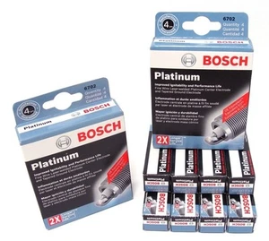 BOSCH OE FINE WIRE PLATINUM Spark Plugs 0242225671 6708 Set of 8 - Picture 1 of 2