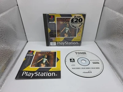 Tomb Raider - Sony PlayStation 1, 2000 Value Edition - Image 1 of 2