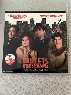 Bullets Over Broadway LaserDisc 1994 Comedy Woody Allen Miramax - Imagem 1 de 2