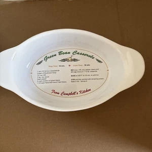 Campbell's Green Bean Auflaufform Backform 8" Sammelschale Retro M'm! M'm! - Bild 1 von 2
