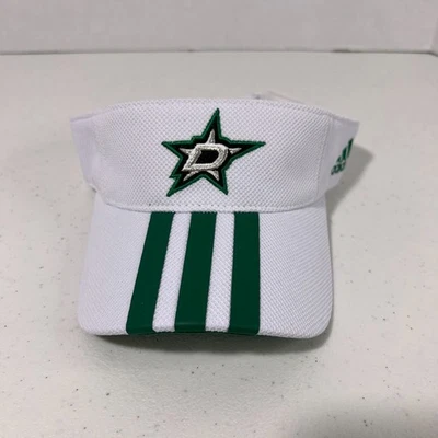 Adidas Unisex Talla Única Blanco Dallas Estrellas Ajustable Pickleball Visera Sombrero Nuevo Sin Etiquetas Foto 1 de 4