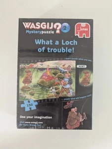 ++ Wasgij? - What A Loch Of Trouble - 150 Piece Mystery Jigsaw - Sealed - New ++ - Picture 1 of 3
