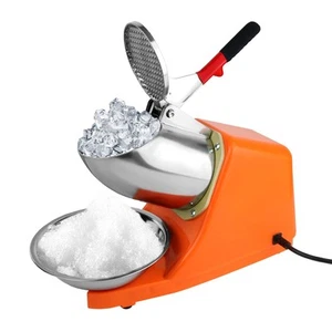 Electric Ice Crusher with Dual Blades,300W Electric Ice Shaver Machine (176lb... - Picture 1 of 7