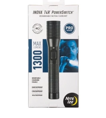 Nite Ize Inova T4R Powerswitch Flashlight Tactical Rechargeable - Image 1 of 3