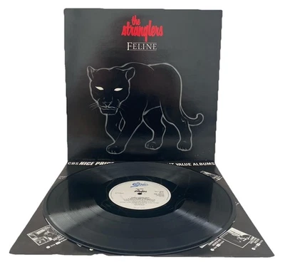 The Stranglers - Feline Vinyl LP Record Reissue 32711 Epic Nice Price 1984 Vg+ - Image 1 of 4