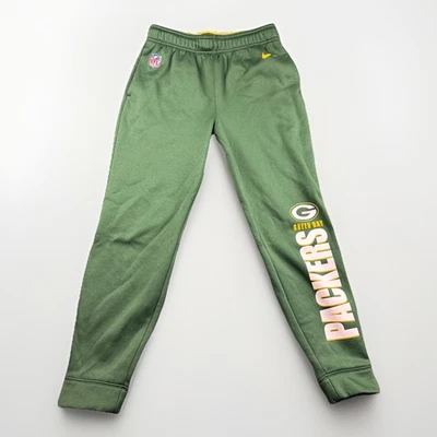 Nike Dri Fit Joggers Green Bay Packers Jóvenes Niños M 10/12 En Campo Cordón Foto 1 de 4
