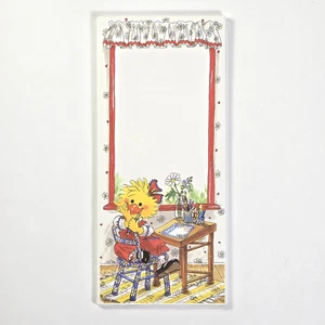 Bloc de notas/notas magnéticas Suzy's Zoo 1998 vintage - Suzy Ducken - nuevo sellado - Imagen 1 de 5