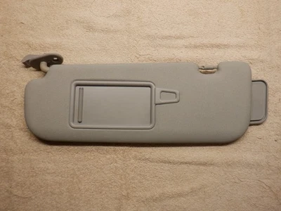 2011-2016 Hyundai Elantra Sedan Left LH Driver's Side Gray Sun Visor (D) - Image 1 of 4
