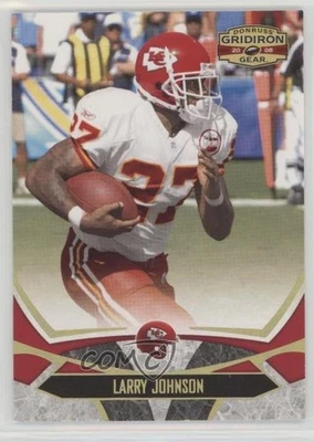 2008 Donruss Gridiron Gear Gold /200 Larry Johnson #50 - Image 1 of 2