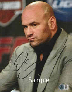 DANA WHITE signed Autogramm 8x10 Foto Beckett BAS COA UFC Präsident A - Bild 1 von 1