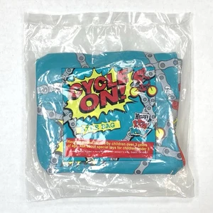 NEW 1997 Wendy's Cycle On! BIKE BAG Kids Meal Toy - Picture 1 of 2